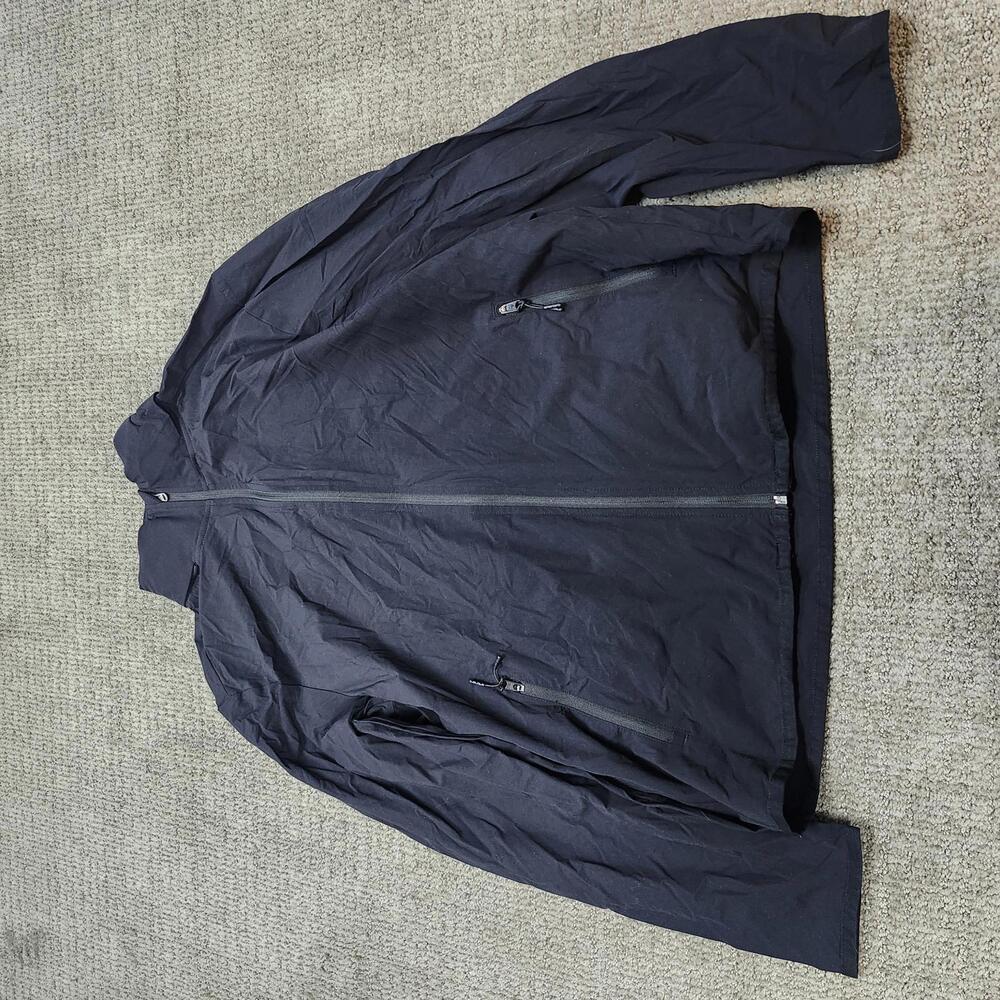 Tek Gear Jacket Black Long Sleeve Full Zip Women’s Size Large